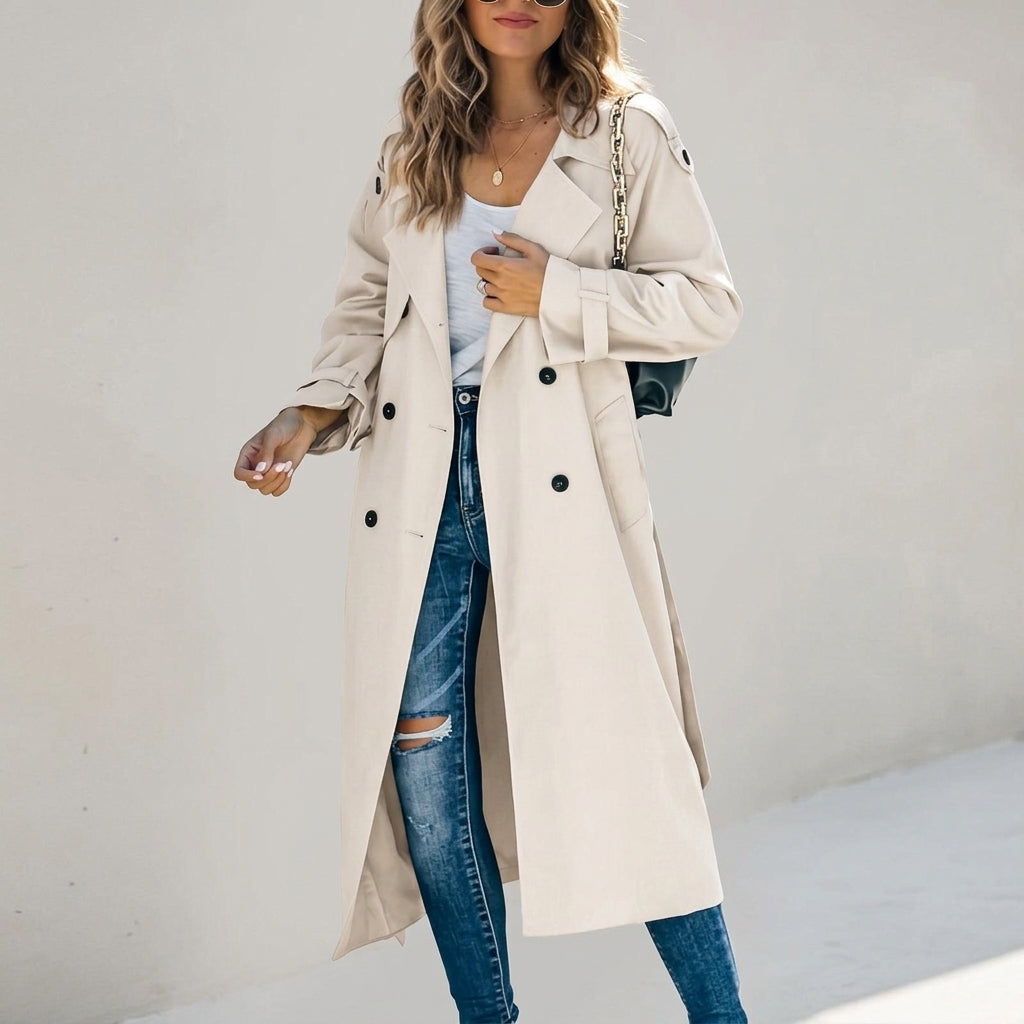 Tressa Long Trench Coat