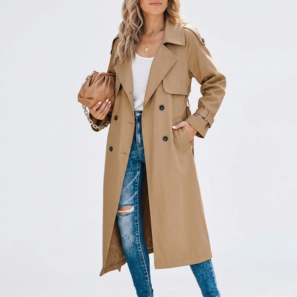 Tressa Long Trench Coat