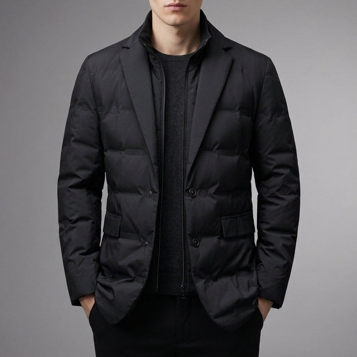 Benjamin Quilted Puffer Blazer