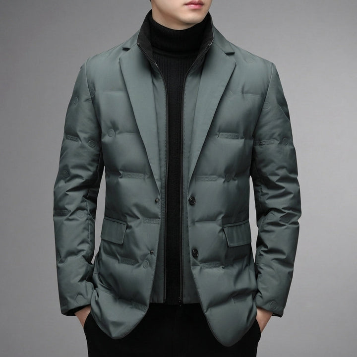 Benjamin Quilted Puffer Blazer