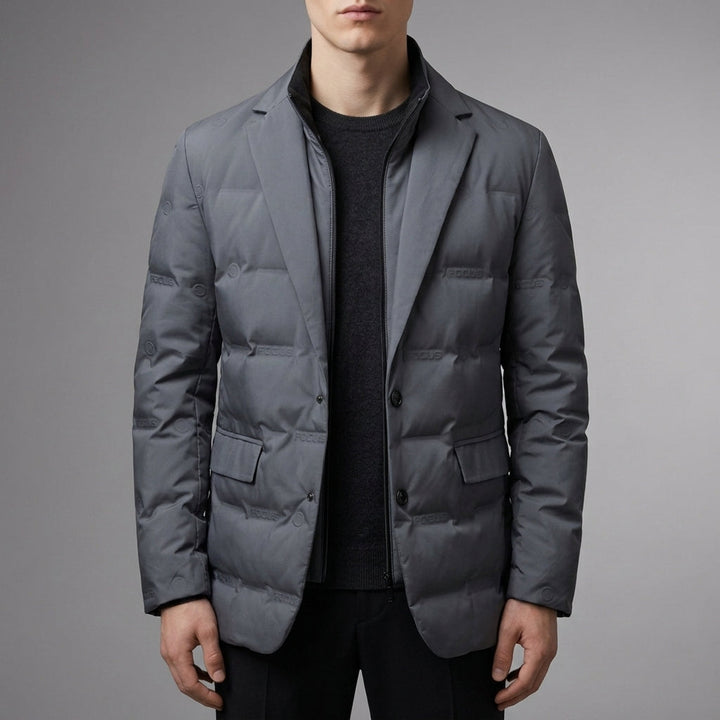 Benjamin Quilted Puffer Blazer