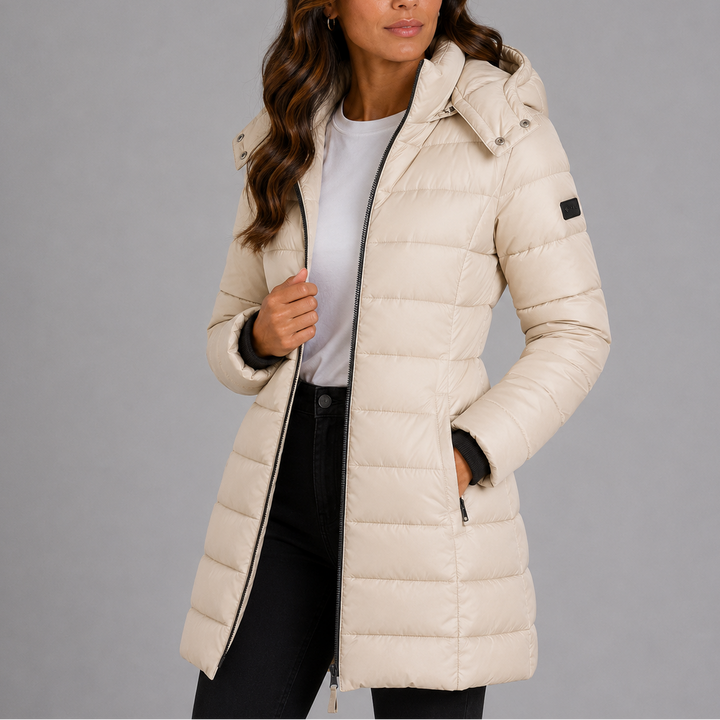 Edith Channel Quilted Puffer