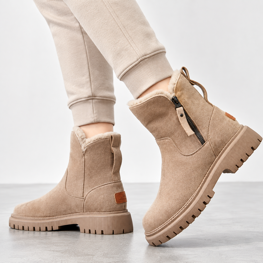 Wren Faux Fur Ankle Boots