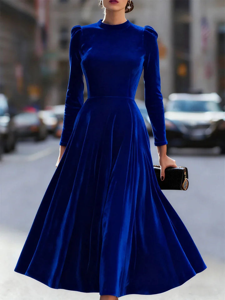 Simone Round Neck Maxi Dress