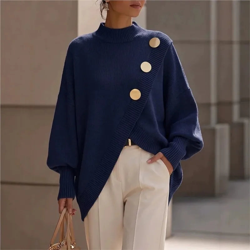 Ines Mock Neck Pullover
