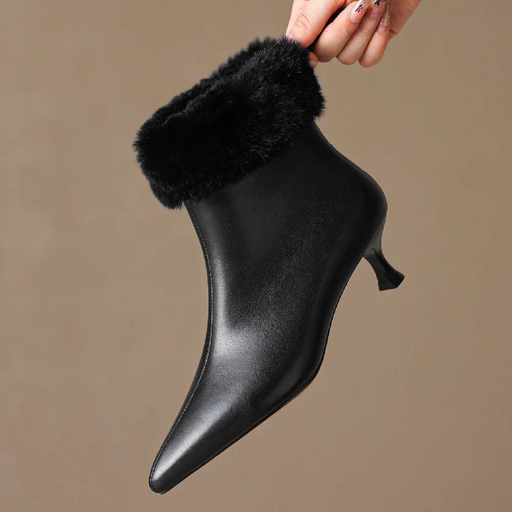Beatrix Leather Ankle Boots