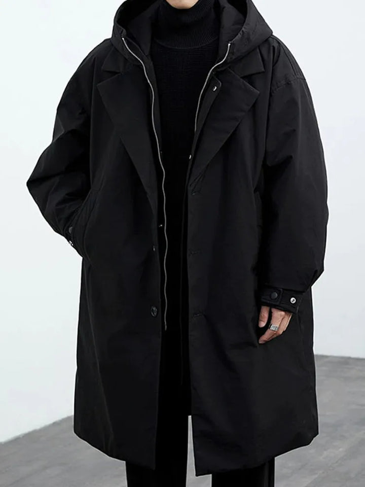 Douglas Long Layered Overcoat