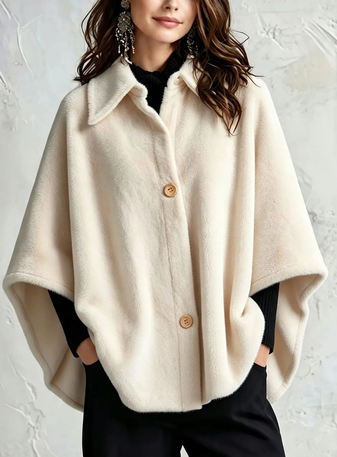 Amandine Batwing Cape Jacket