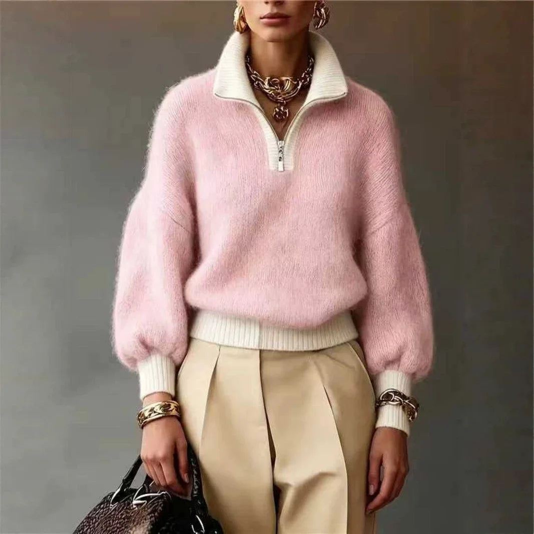 Bianca Soft Brushed Knit Sweater