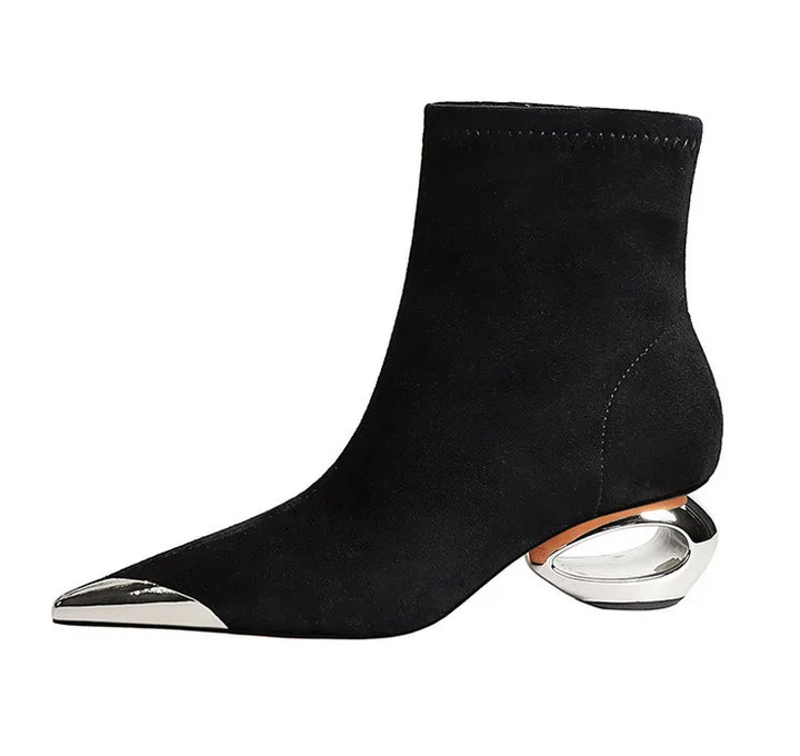 Sabine Hollow Ankle Boots