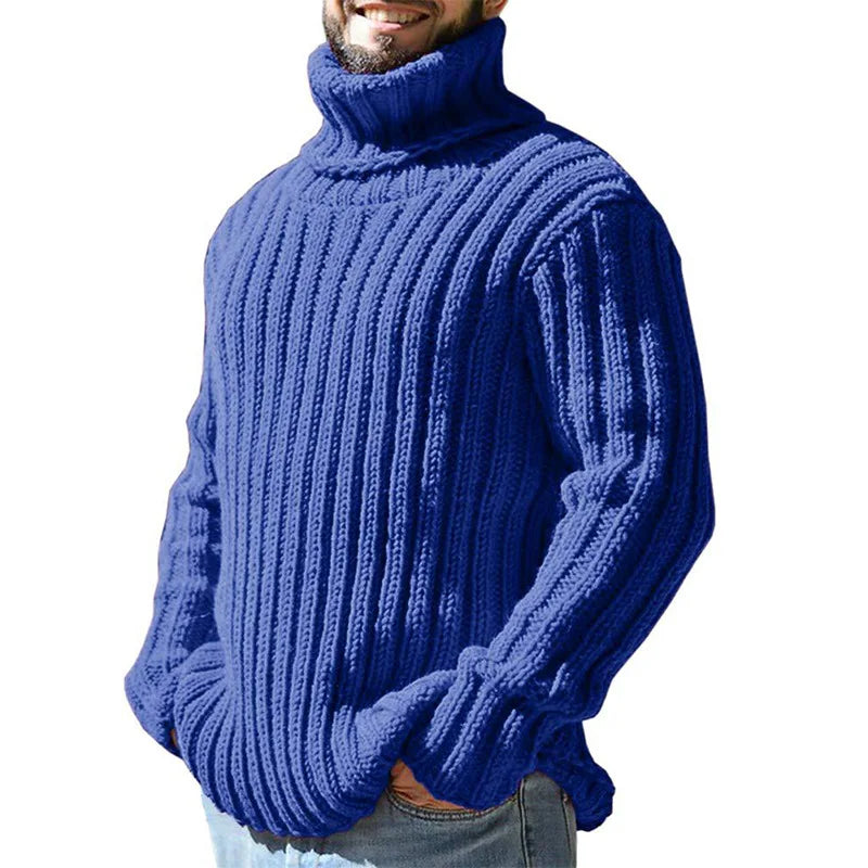 Callahan Ribbed Turtleneck Sweater