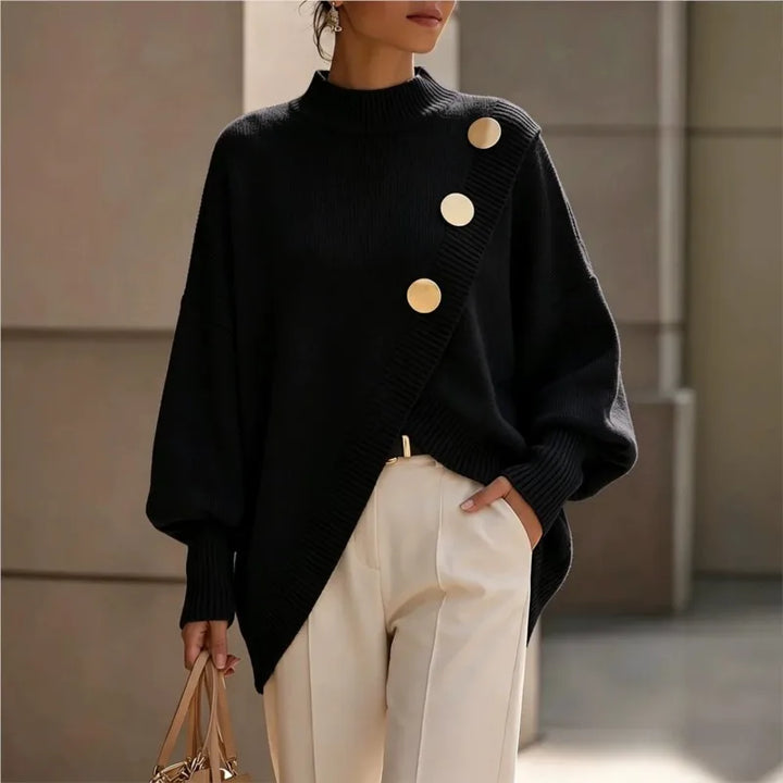 Ines Mock Neck Pullover