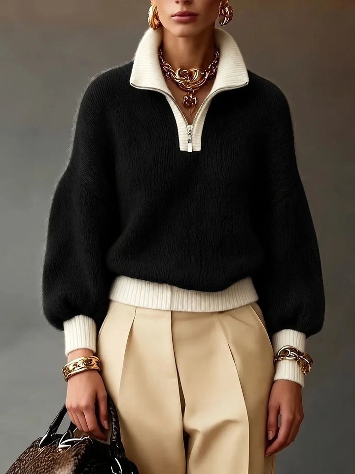 Ophelia Soft Brushed Knit Sweater