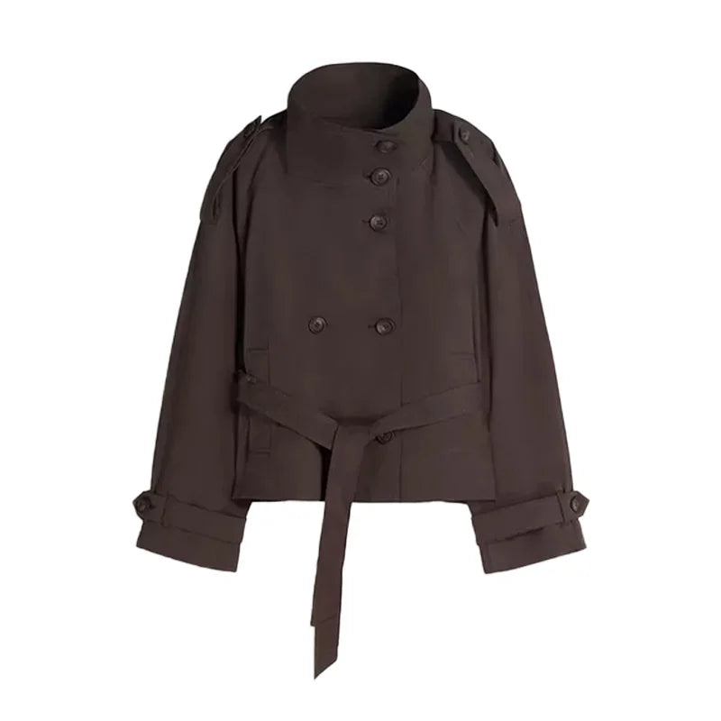Corinne Double Breasted Trench