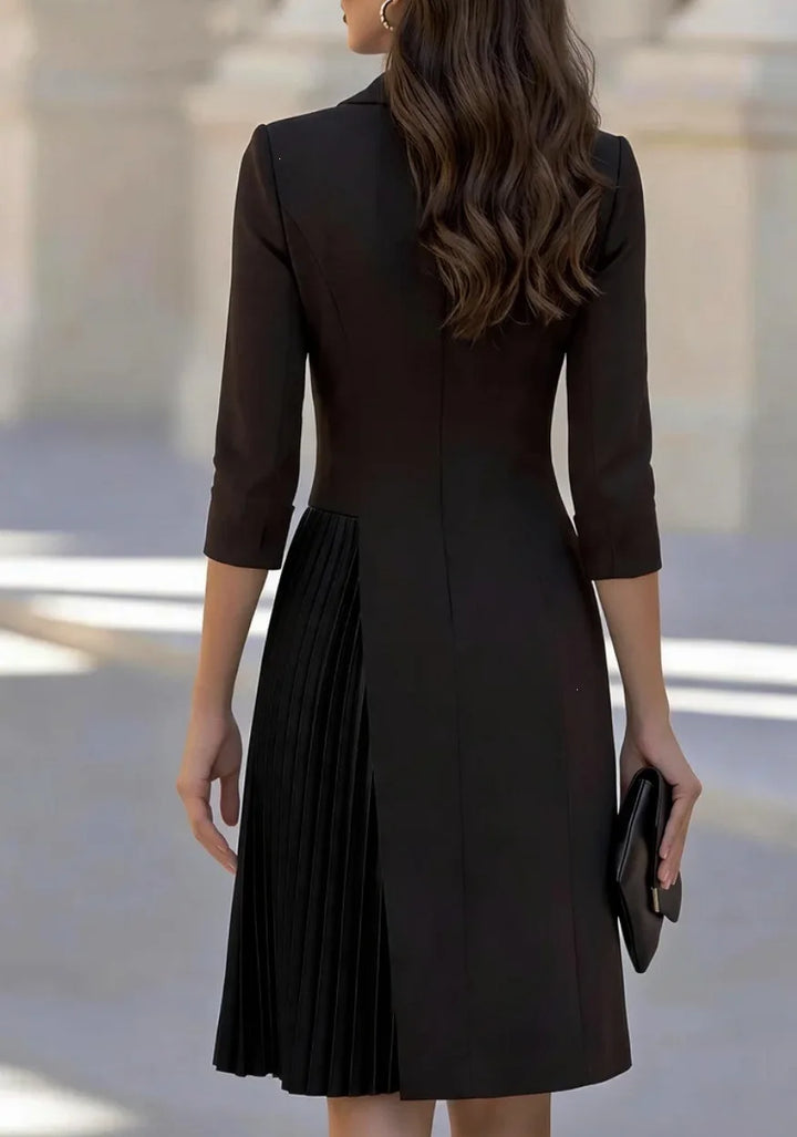 Beatriz Pleated Blazer Dress
