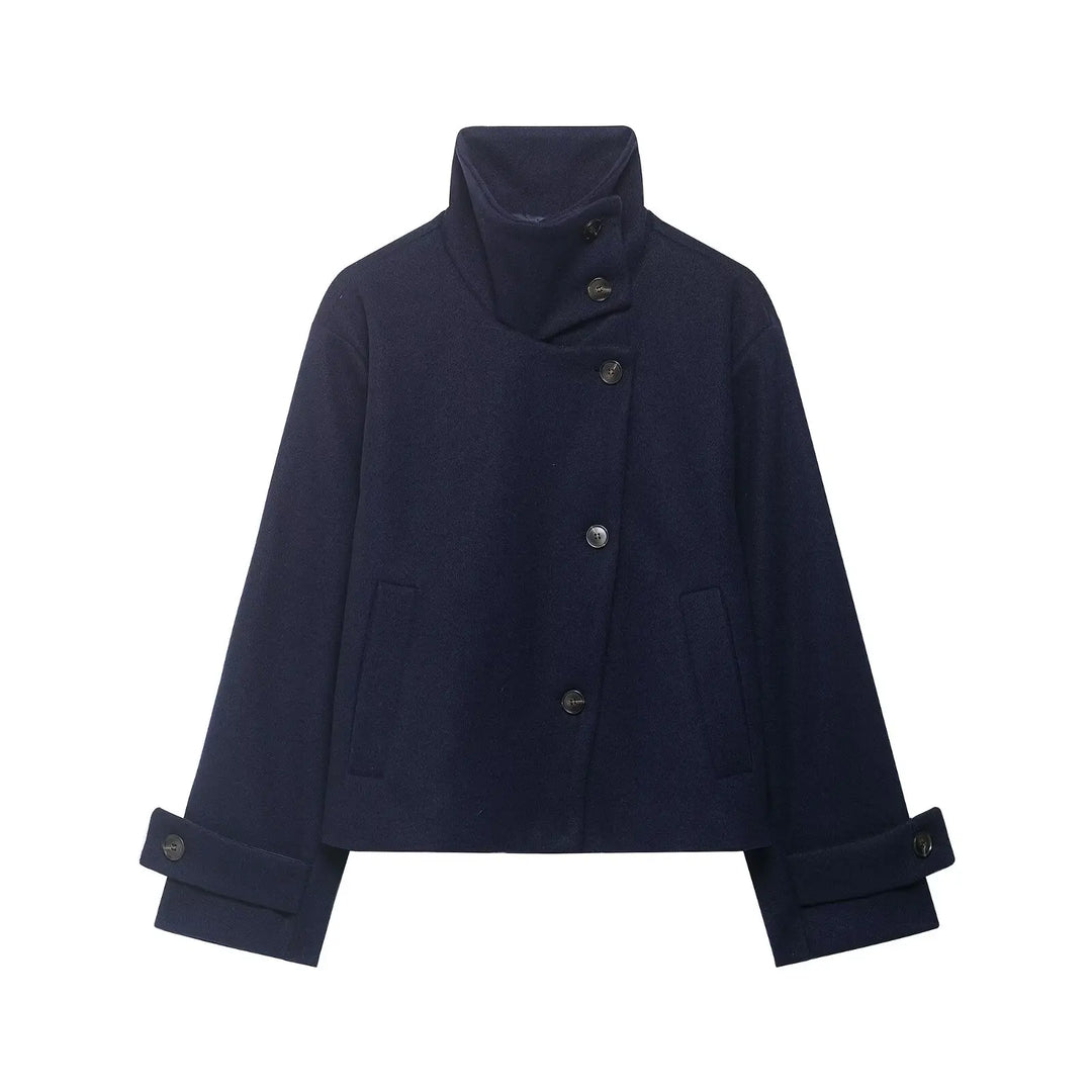 Laureen Funnel Collar Jacket