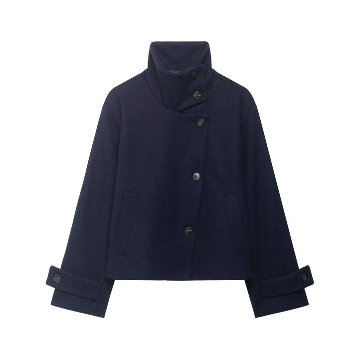 Laureen Funnel Collar Jacket