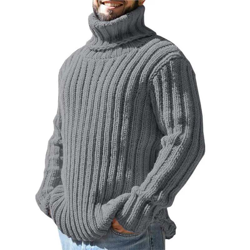 Callahan Ribbed Turtleneck Sweater
