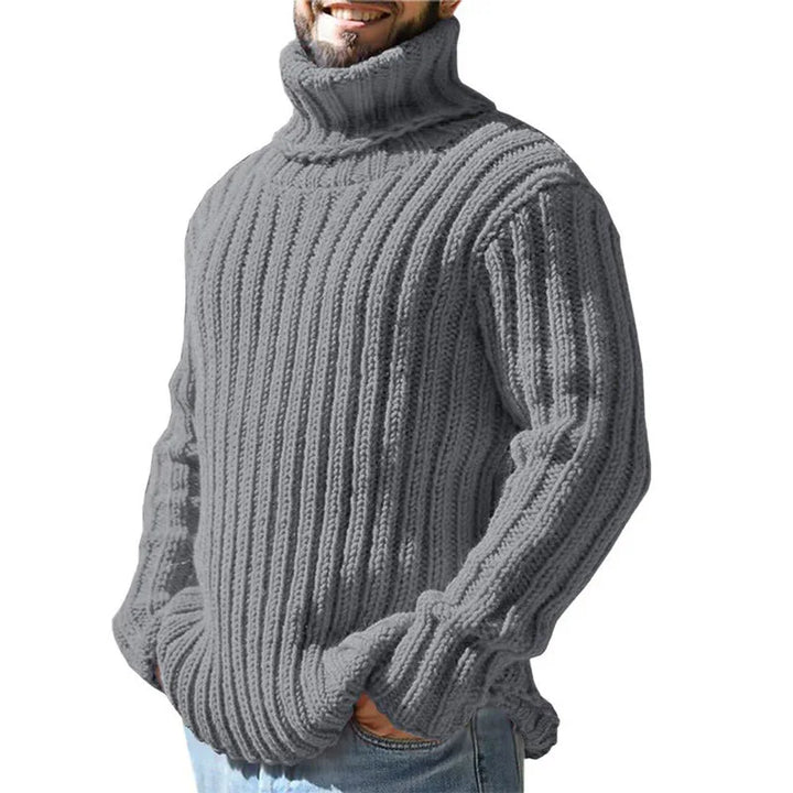 Callahan Ribbed Turtleneck Sweater