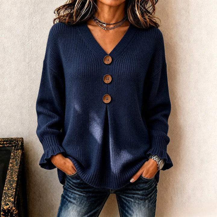 Orlena Button Front Sweater
