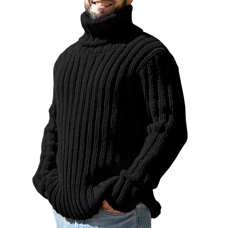 Callahan Ribbed Turtleneck Sweater