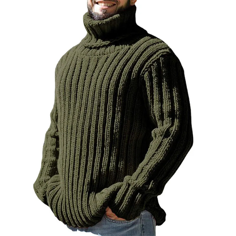 Callahan Ribbed Turtleneck Sweater