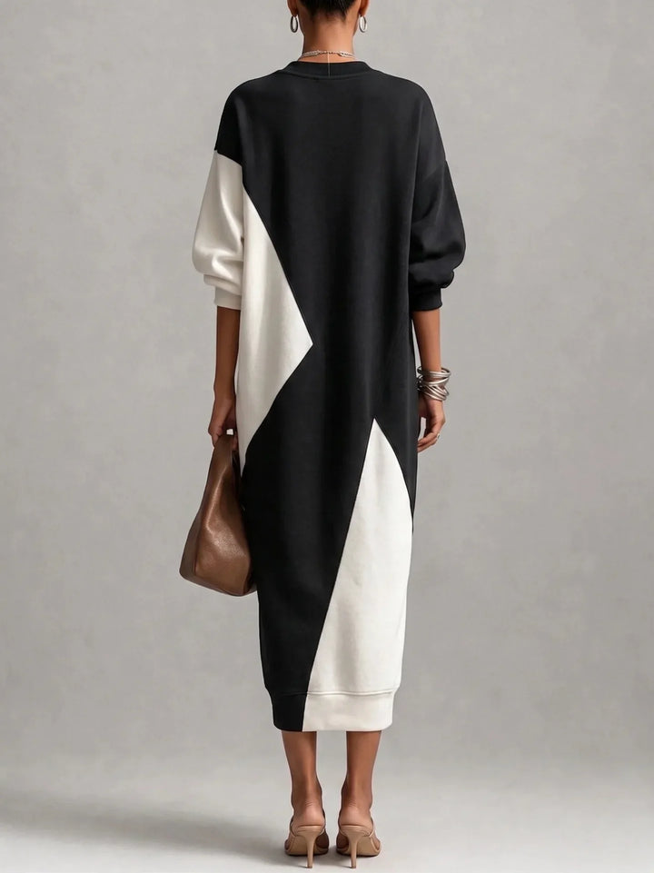 Nadine Relaxed Fit Sweatshirt Dress