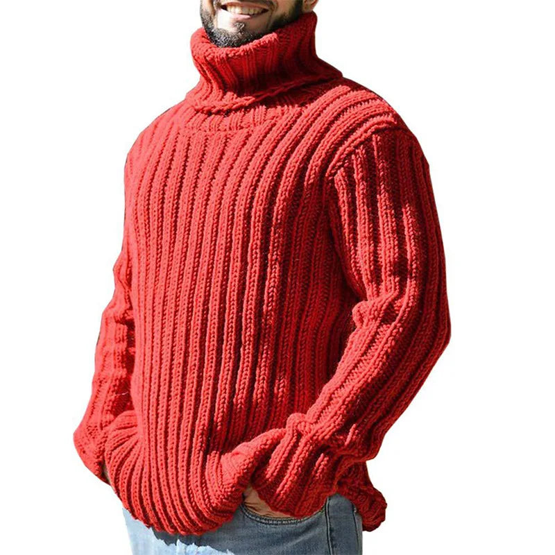 Callahan Ribbed Turtleneck Sweater