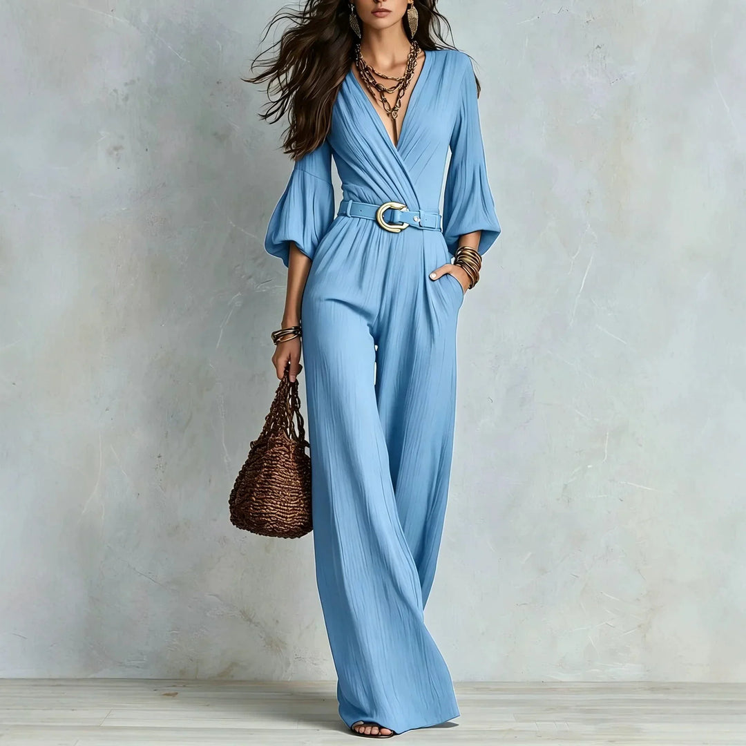 Sienna Elegant Wide Leg Jumpsuit