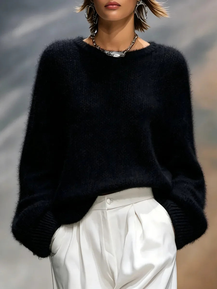 Nadia Brushed Knit Sweater