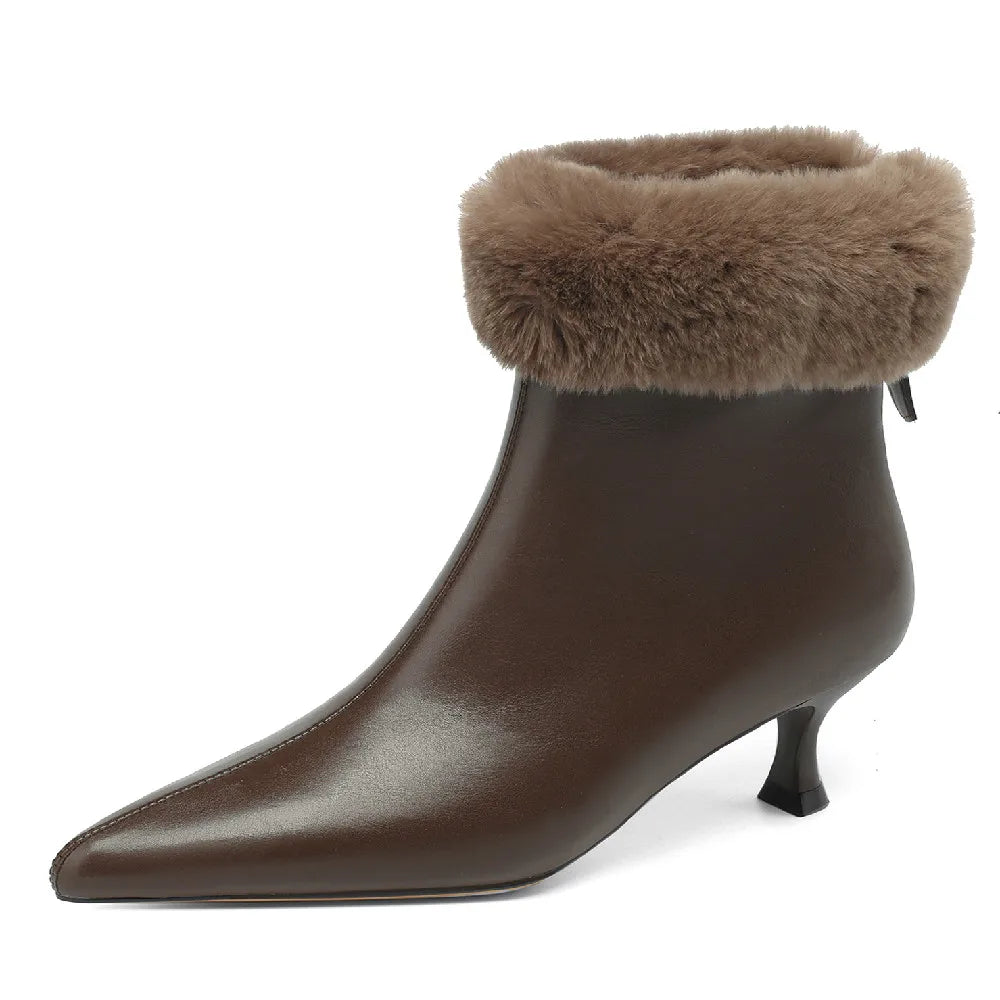 Beatrix Leather Ankle Boots