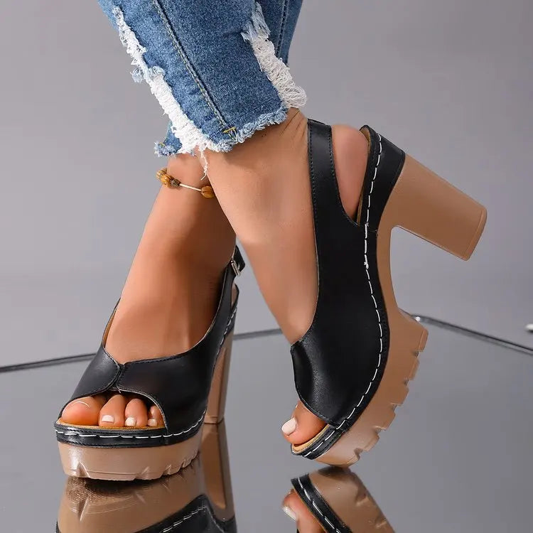 Audrey Orthopedic Block Sandals