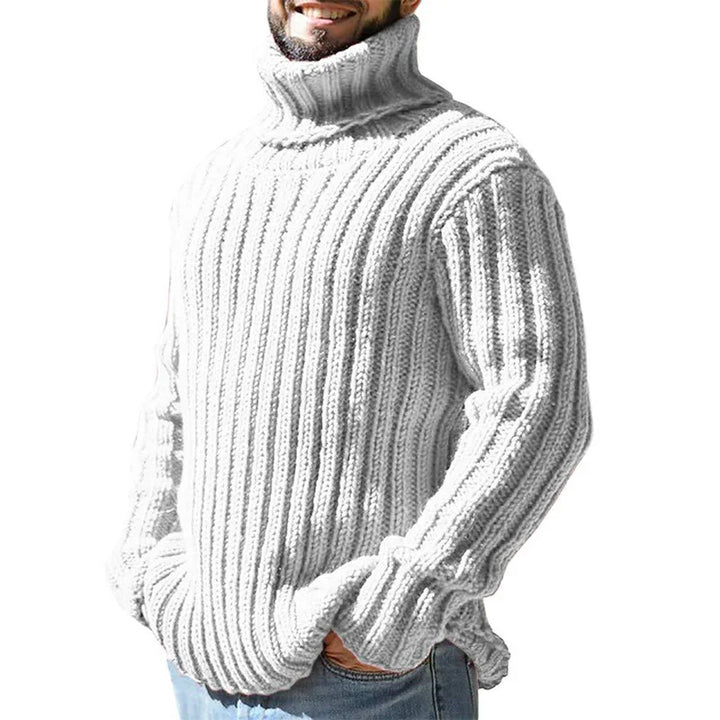 Callahan Ribbed Turtleneck Sweater