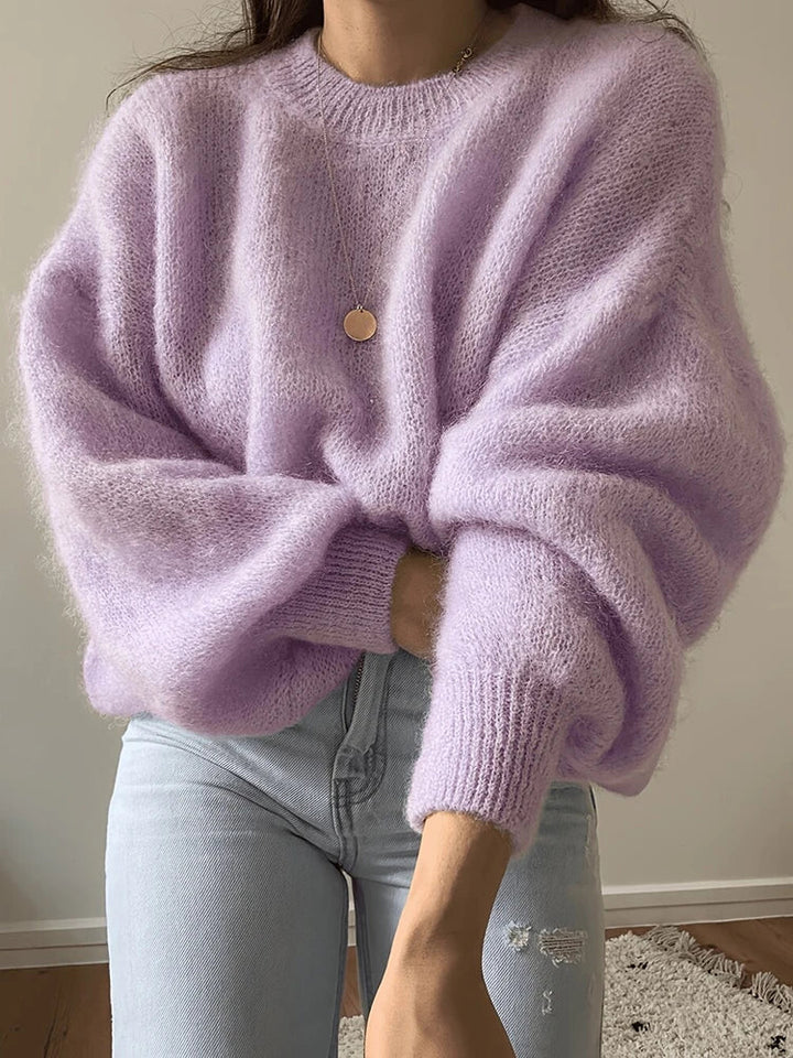 Harlow Fuzzy Knit Pullover