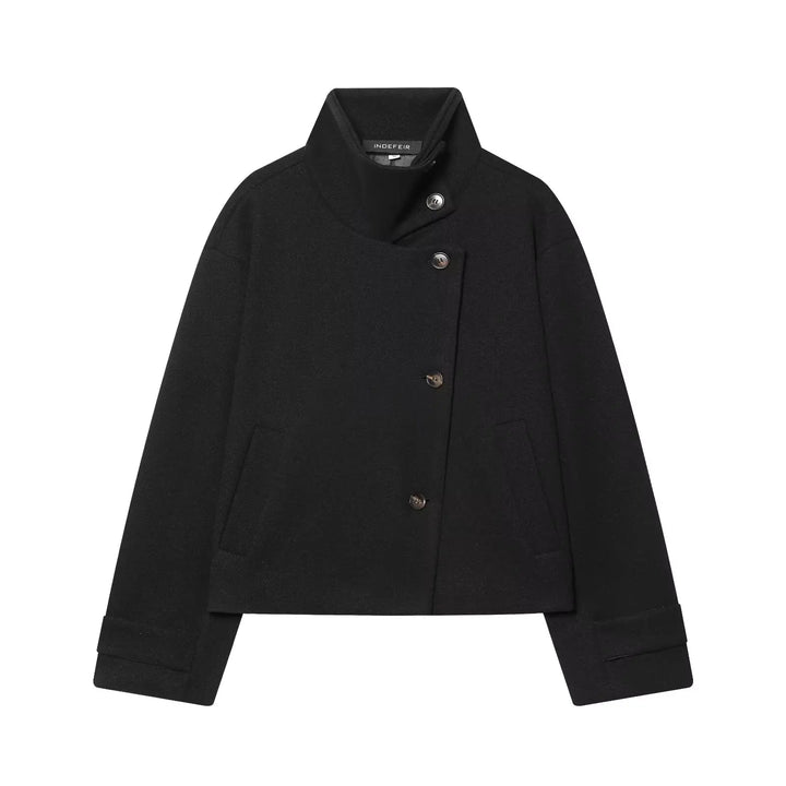 Laureen Funnel Collar Jacket