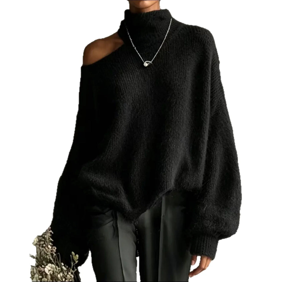 Tessaly Cutout Shoulder Sweater