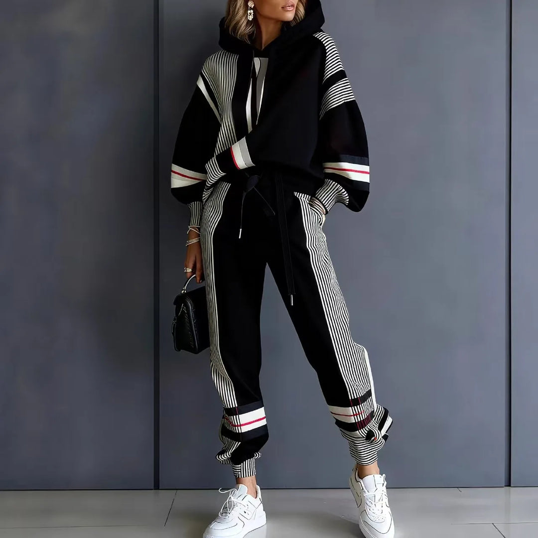 Tamsin Drawstring Waist Jogger Set