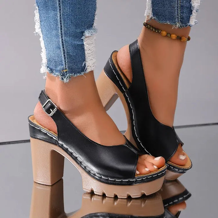 Audrey Orthopedic Block Sandals