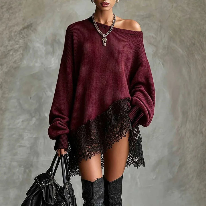 Marisol Off Shoulder Sweater Dress