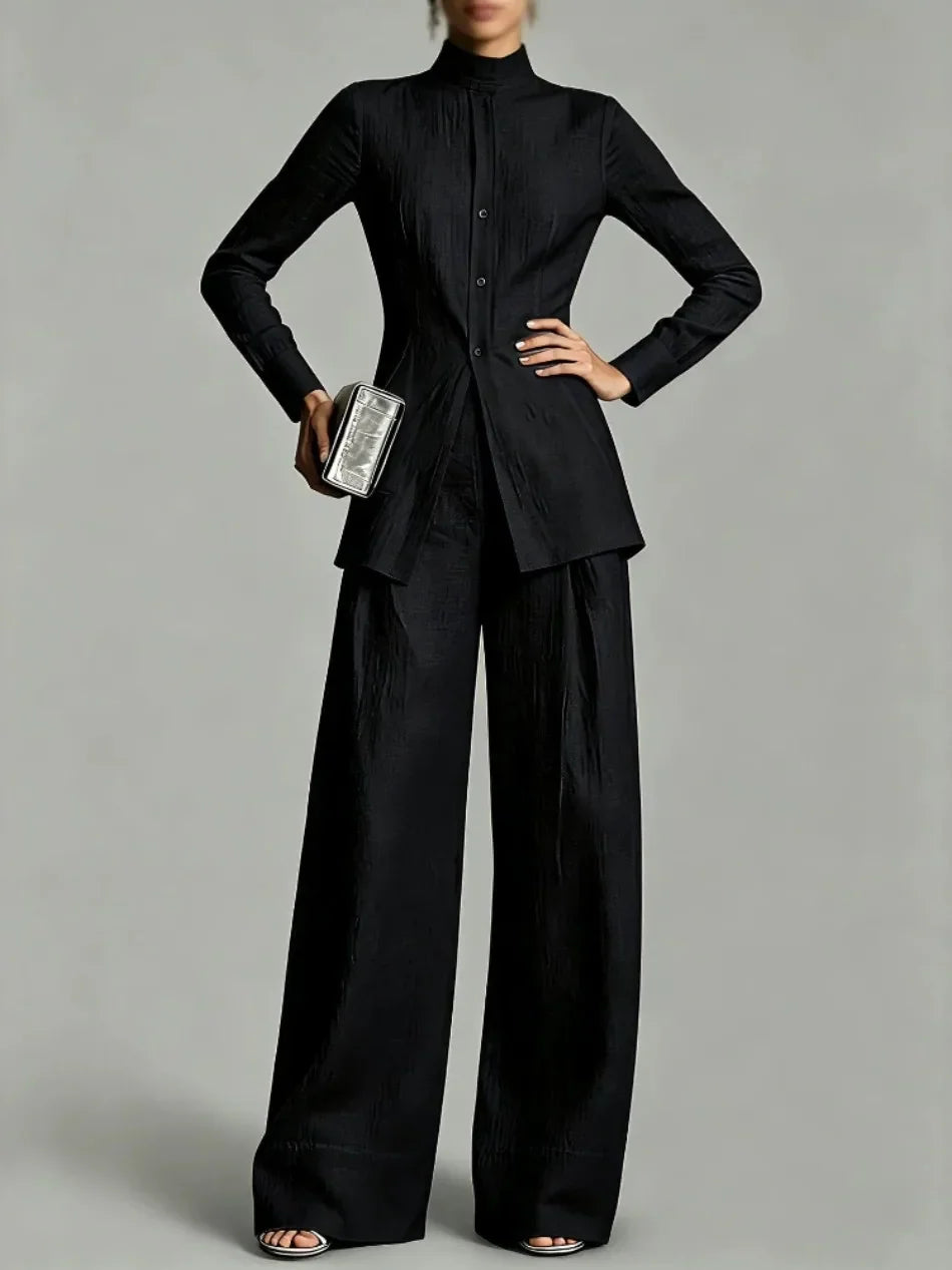 Soraya Peplum Two-Piece Set