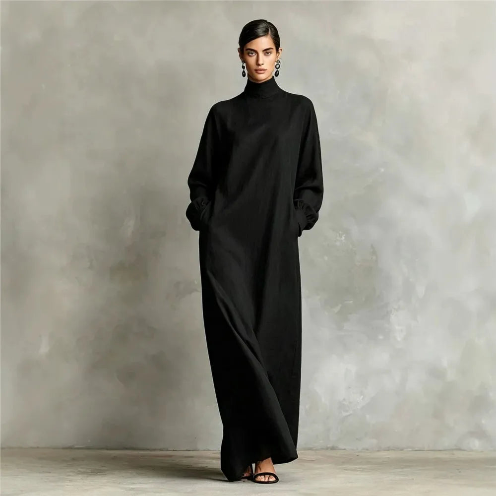Seraphine Turtleneck Maxi Dress