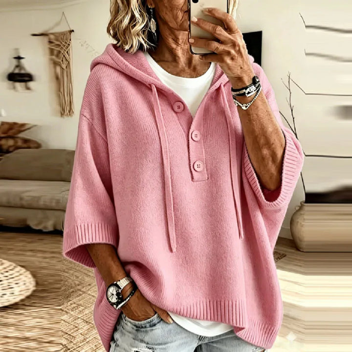 Lillian Hooded Knit Pullover