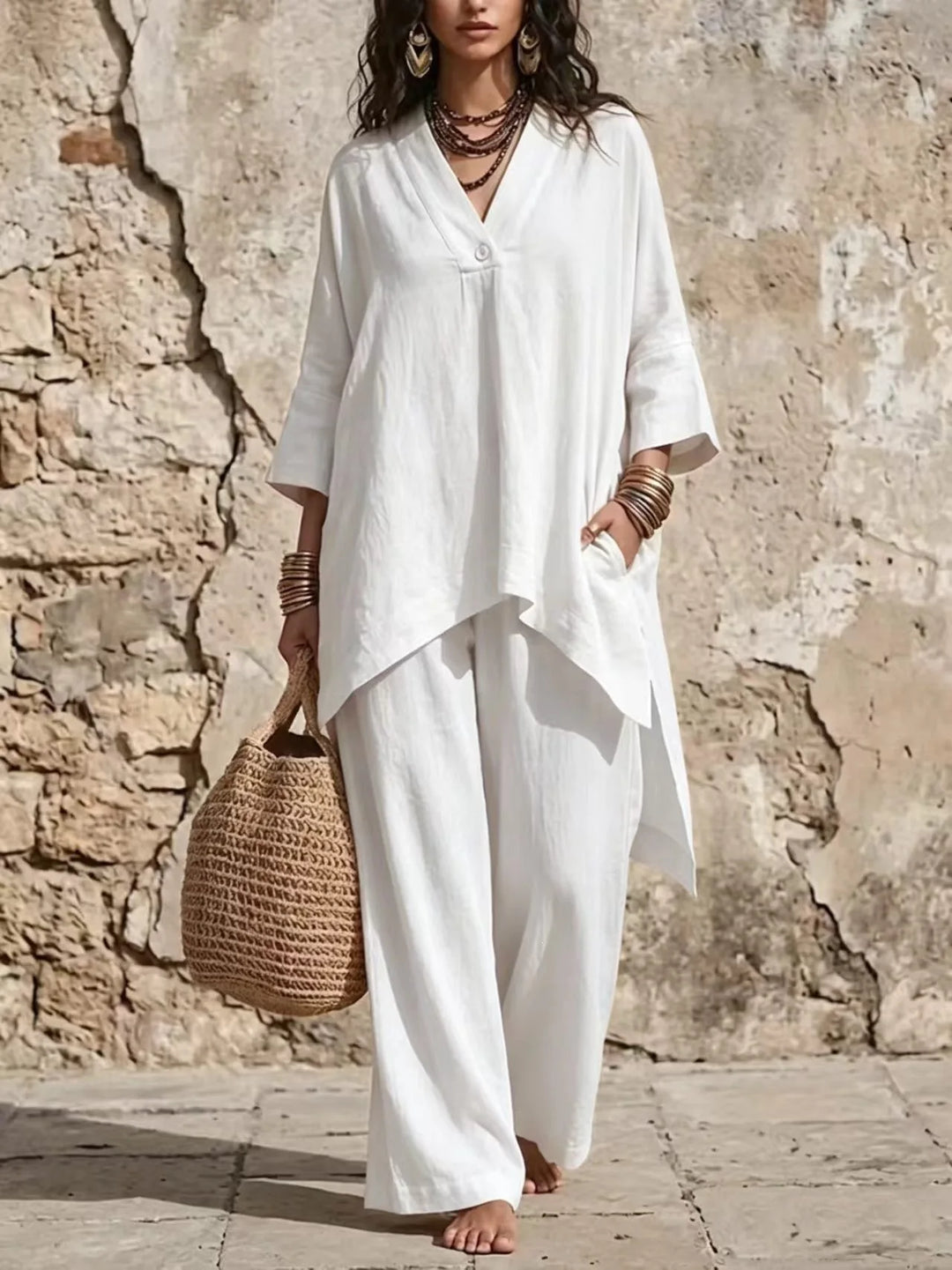 Juhi Boho Trouser Set