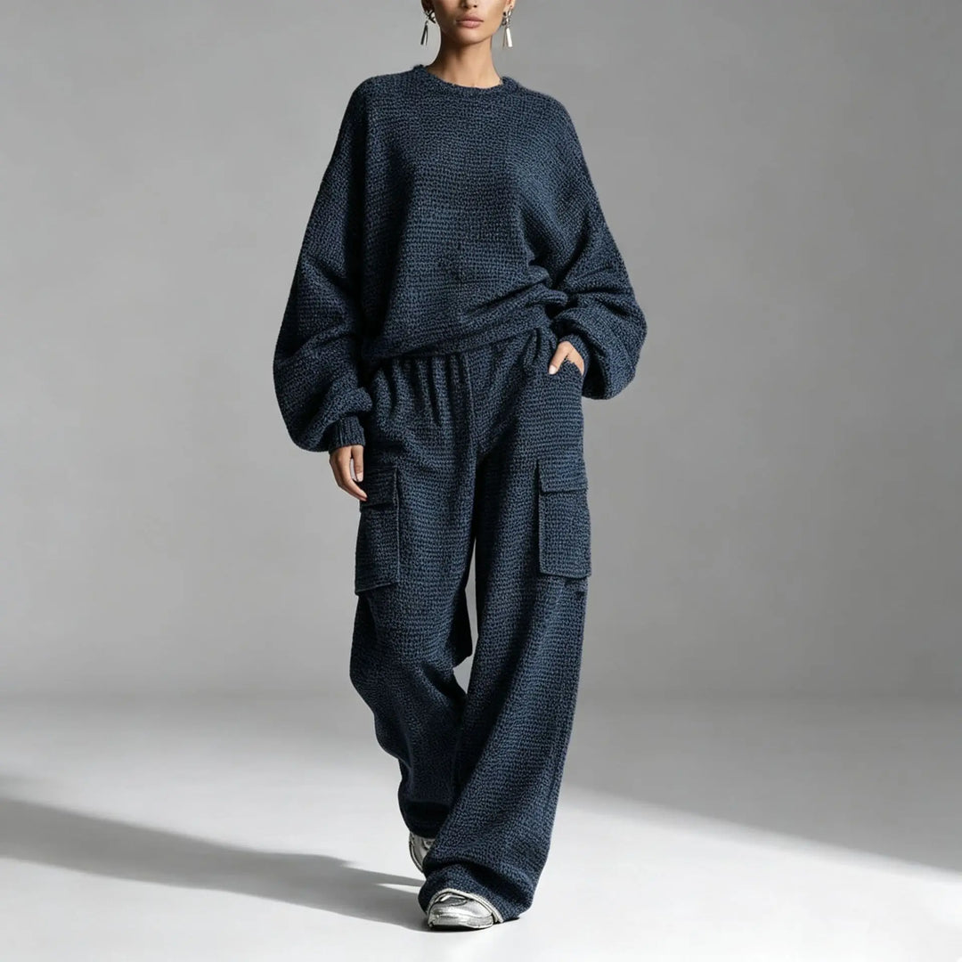 Averly Cargo Knit Set
