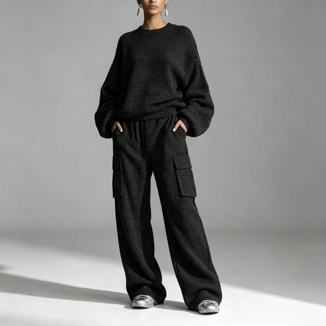 Averly Cargo Knit Set