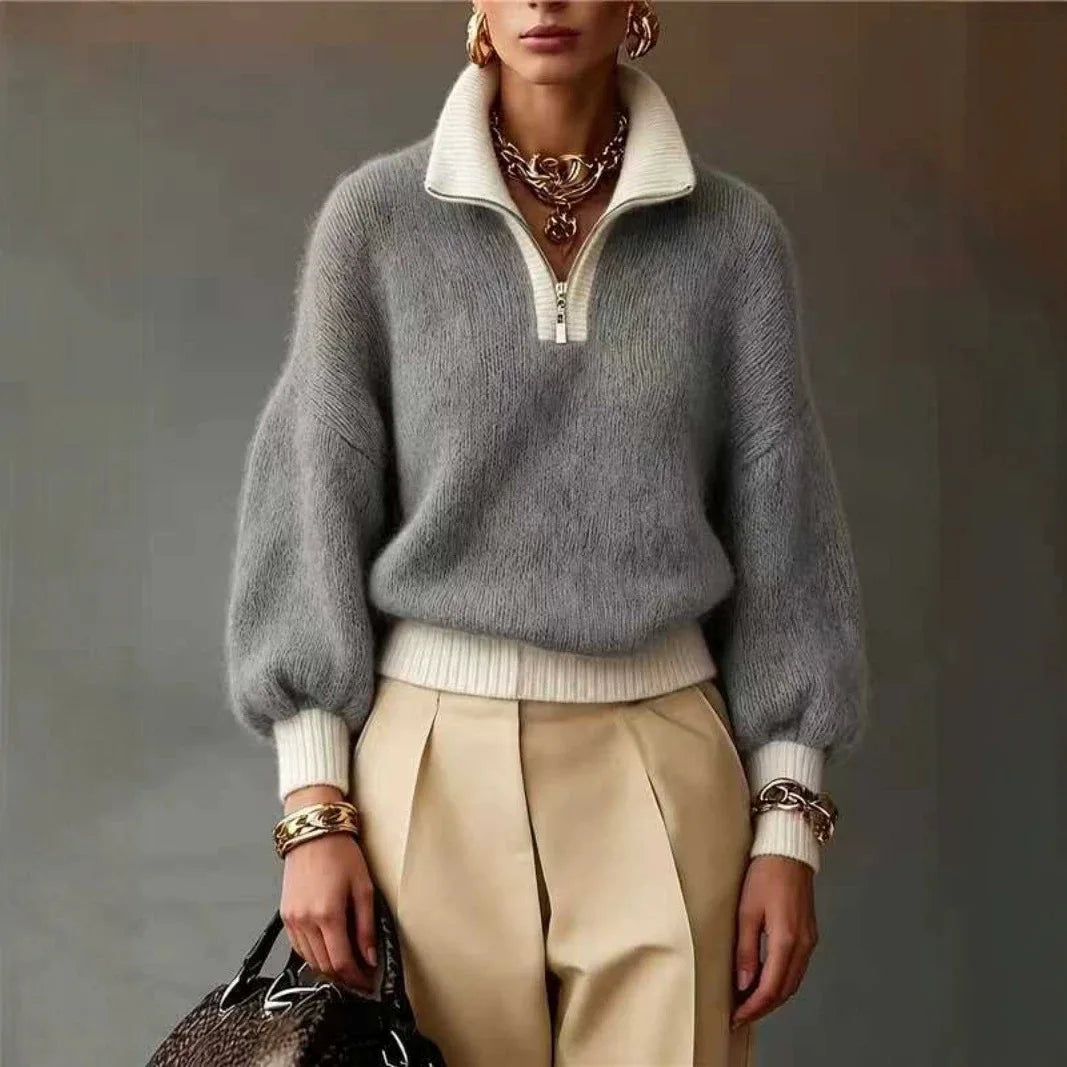 Bianca Soft Brushed Knit Sweater