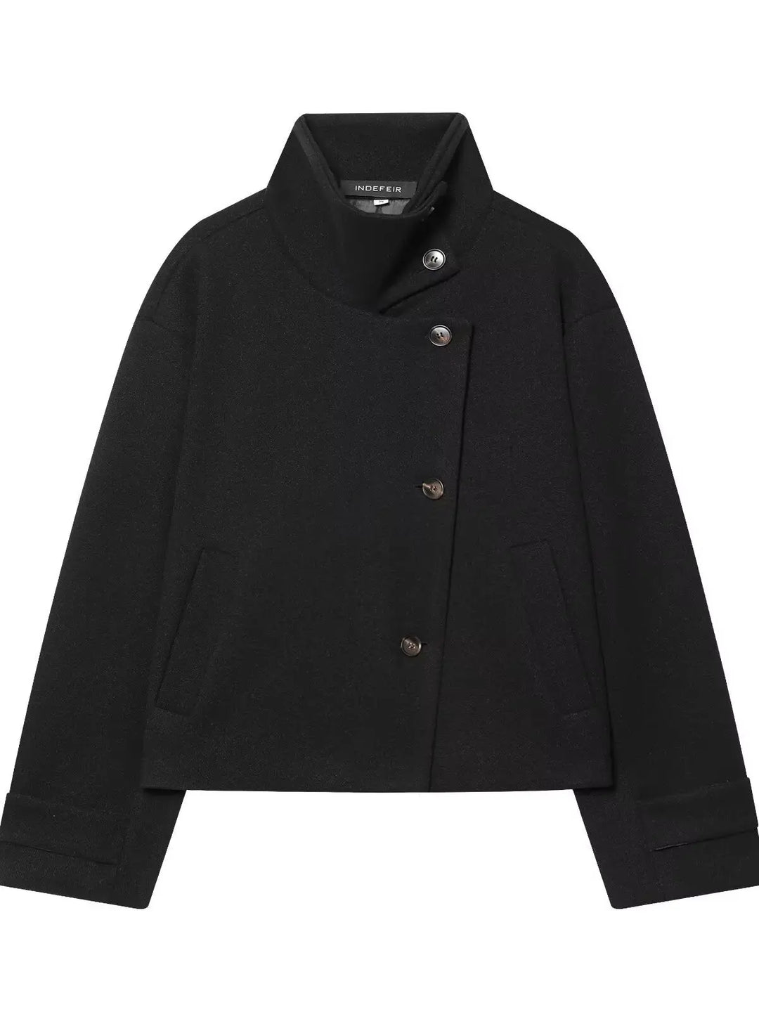 Laureen Funnel Collar Jacket