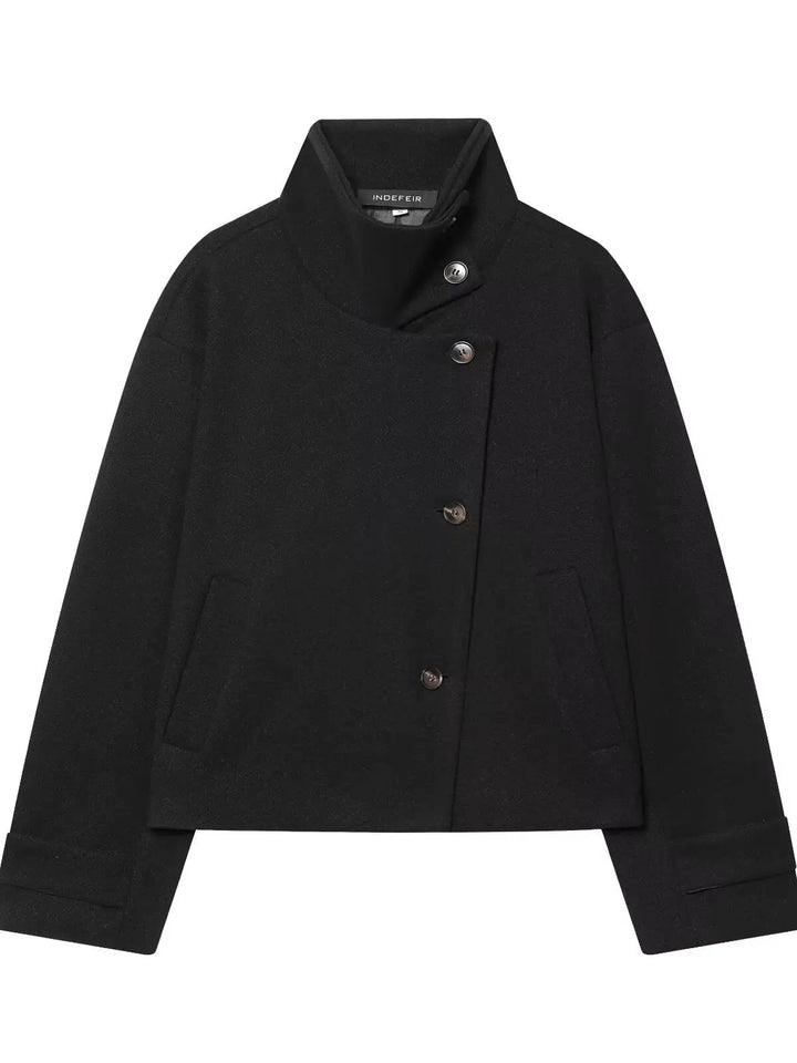 Laureen Funnel Collar Jacket