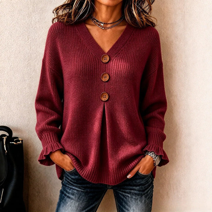 Orlena Button Front Sweater