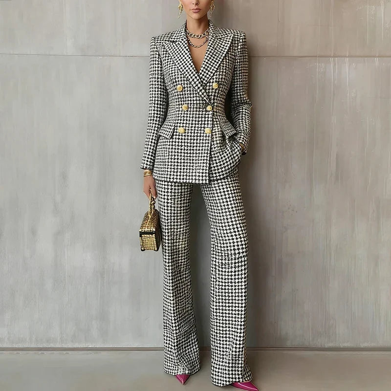 Oriana Double Breasted Pantsuit